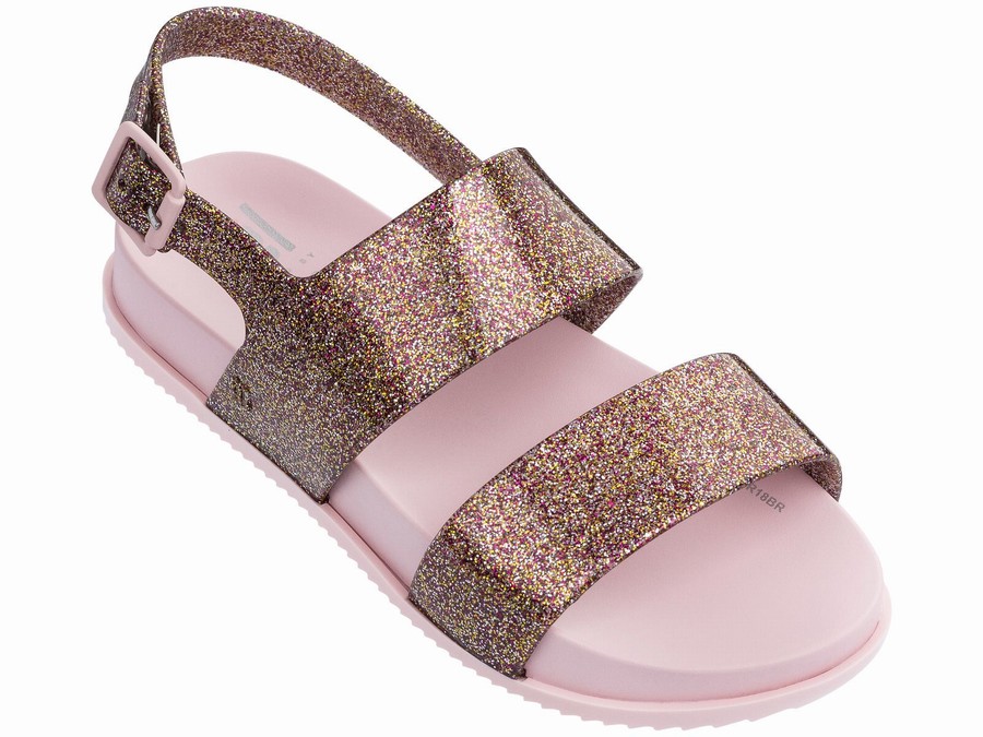 Sandalias Melissa Cosmic Glitter Niños - Rosas - Argentina GVC-031458